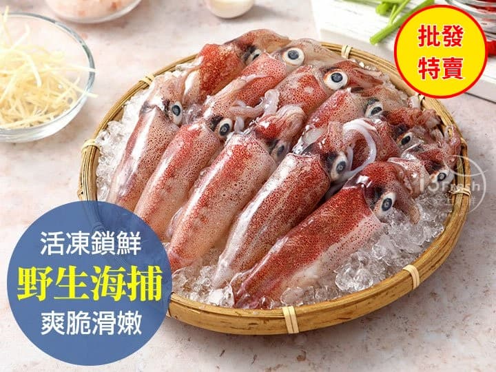 批發價-東北角野生鮮凍小卷