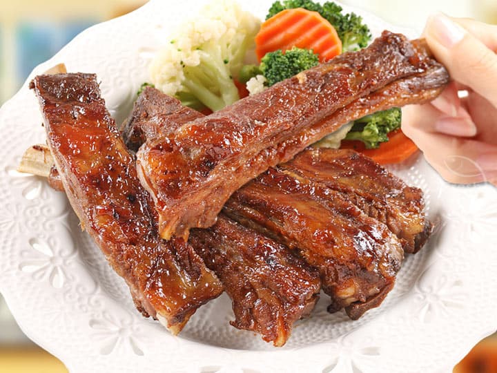BBQ和風炭烤豬肋排