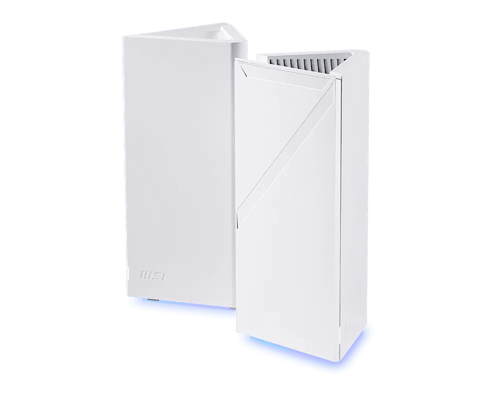 【新品】MSI Roamii BE Pro Mesh System- 2 Pack 微星三頻高速網路分享器 (雙入組)