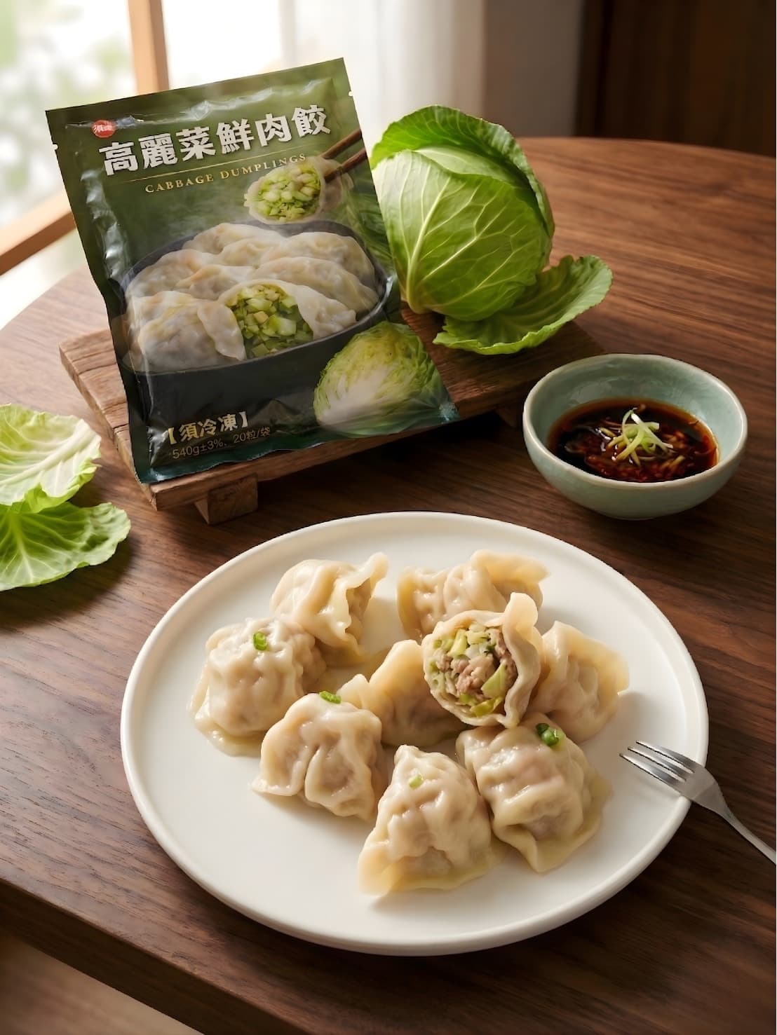 皇大鮮 - 高麗菜水餃 (20顆)