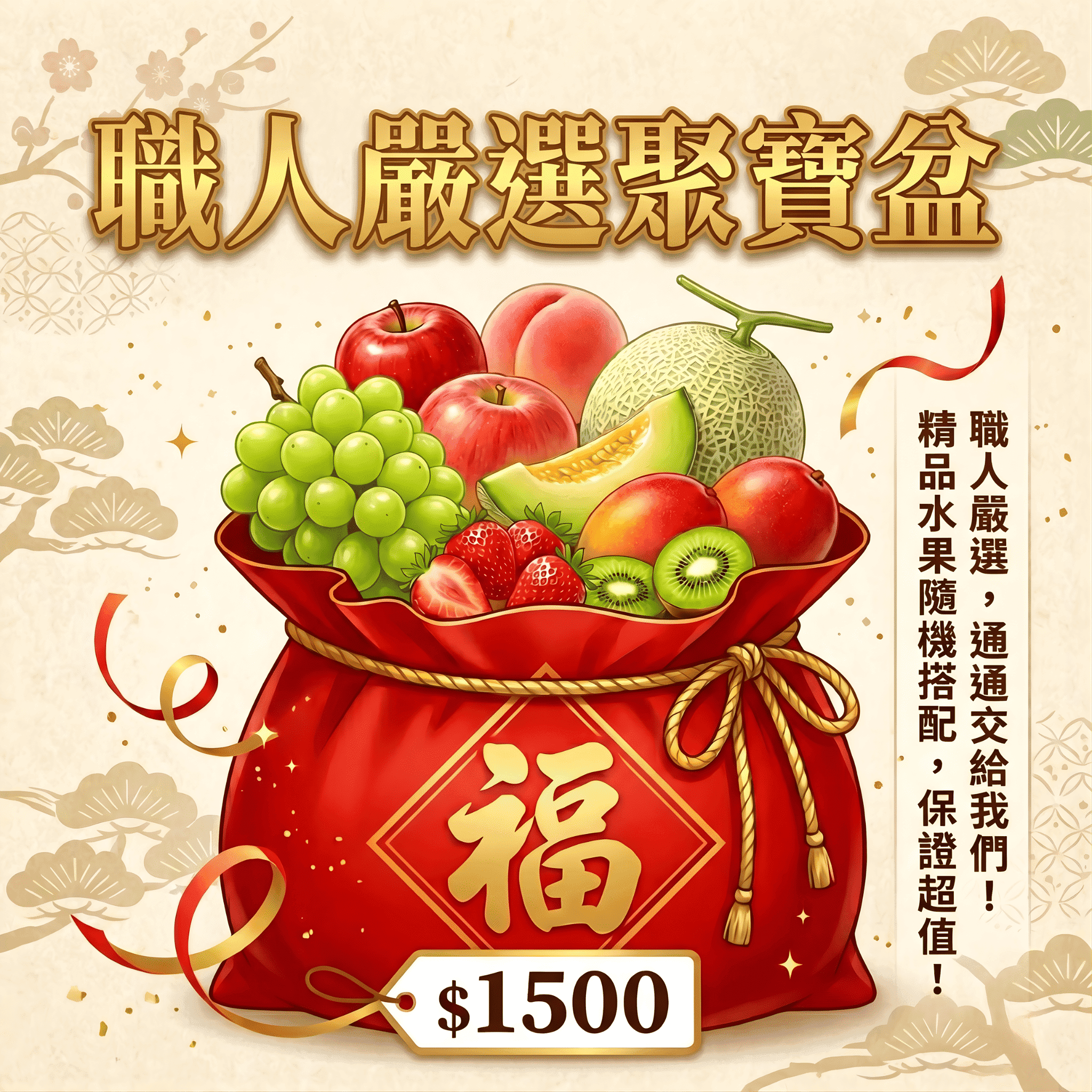 職人嚴選聚寶盆 (水果福袋)