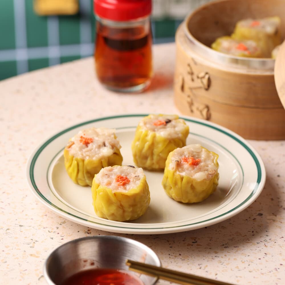 【心港點】魚子鮮蝦燒賣