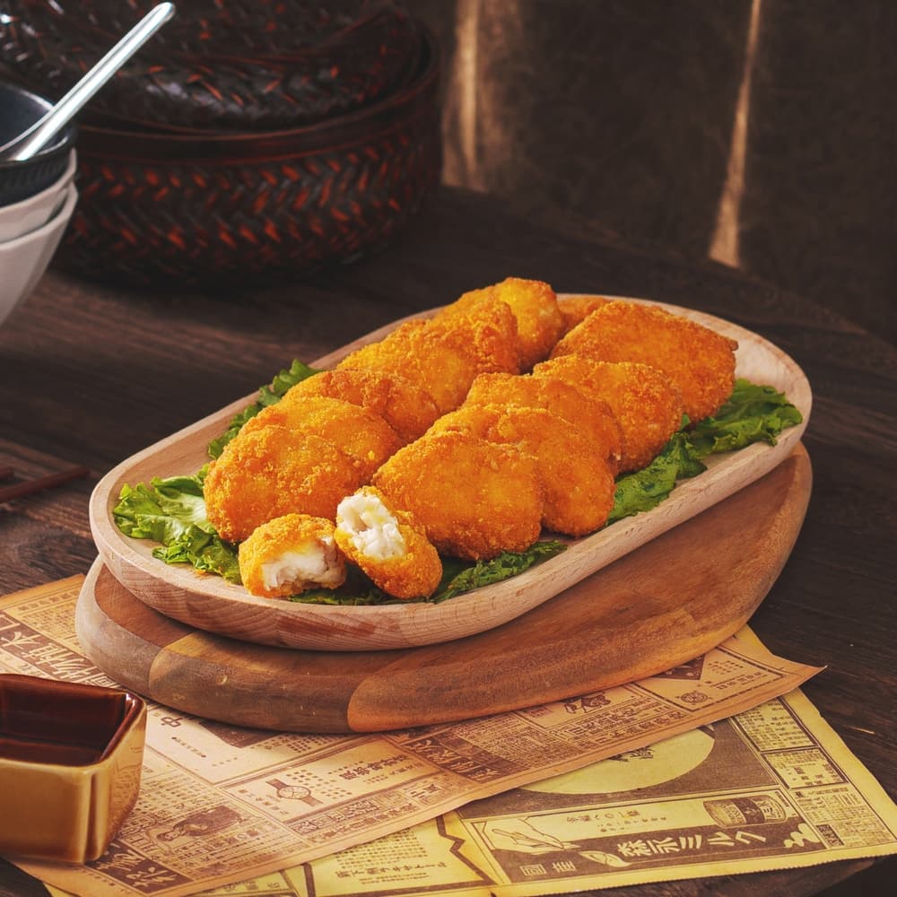 黃金香酥鱈魚酥(全素300g)