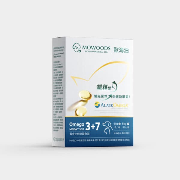 【MOWOODS】歐海油 頂級Omega-3+7魚油 三大一小優惠組