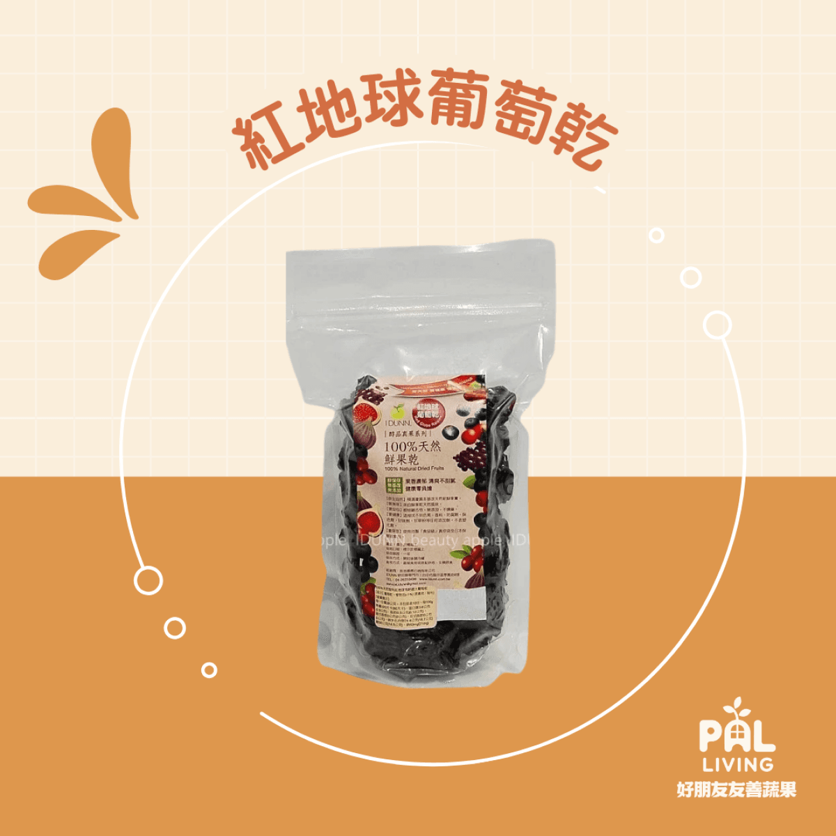 智利紅地球葡萄乾 [有籽]
