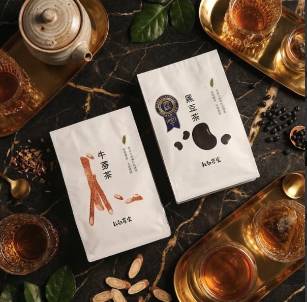 超值免運囤貨組|原粒黑豆茶/牛蒡茶 (任選4袋)|無咖啡因、促進代謝|天天喝只要銅板價