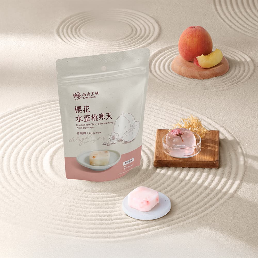 小包|冰糖櫻花水蜜桃寒天 30g*7入
