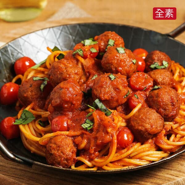 蔬福紅醬瑞典肉丸(全素600g)