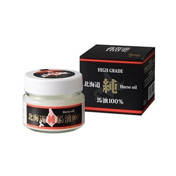 野口 Dr.BK HIGH-GRADE Horse oil 100%北海道 純馬油