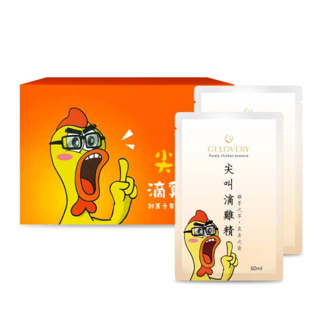 Gelovery 尖叫滴雞精 1盒30包【超過六盒請另外訂購一張】
