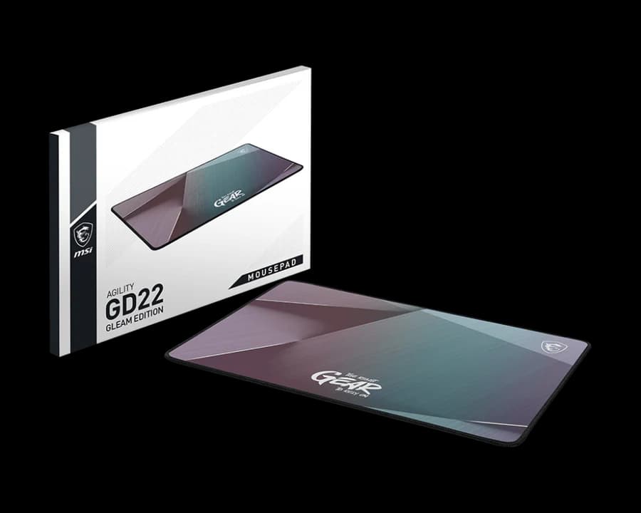 AGILITY GD22 GLEAM EDITION 彩虹膜防潑水散熱滑鼠墊 (小)