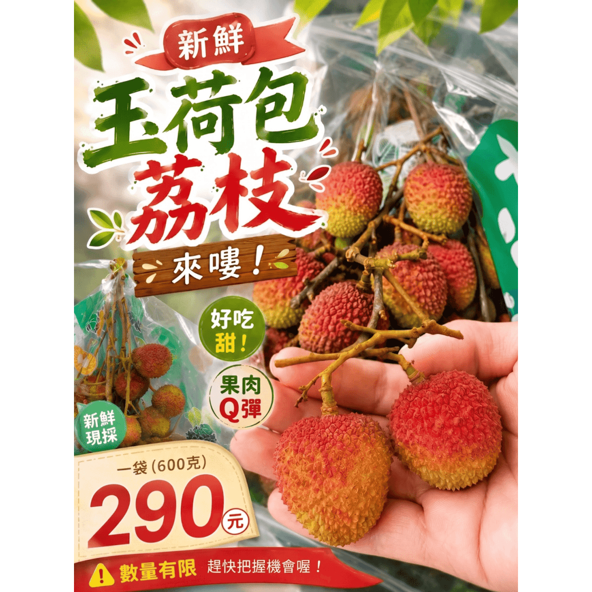 玉荷包荔枝 (1袋)